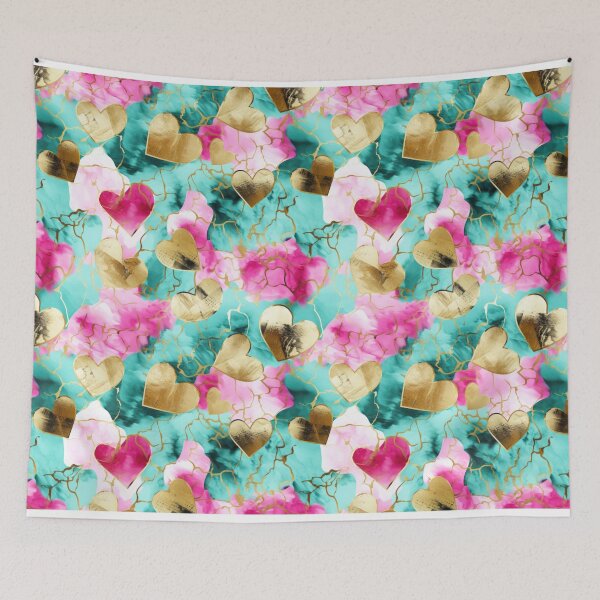 Item preview, Valentines Day Seamless Heart Pattern designed and sold by graphicmeyou.