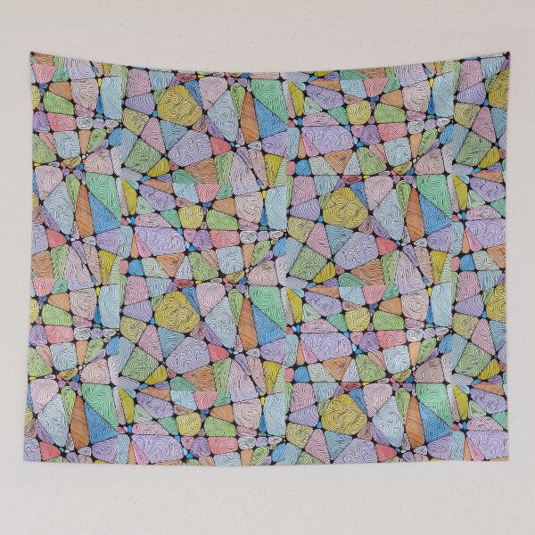 Item preview, Lines And Color Neurographic Art designed and sold by OCNau.