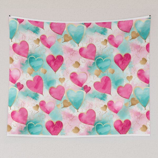 Item preview, Valentine's Day Heart Pattern designed and sold by graphicmeyou.