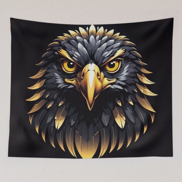 Item preview, Gold And Black Eagle designed and sold by Gabriela McDaniel.