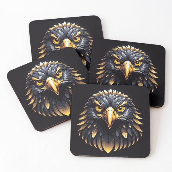 Item preview, Gold And Black Eagle designed and sold by Gabriela McDaniel.