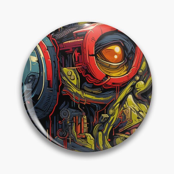Item preview, Digital Vanguard - Futuristic Gamer Skull Art designed and sold by robertmullineux.