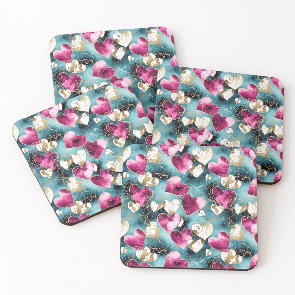 Item preview, Valentine's Day Heart Pattern, Red Heart Graphic designed and sold by graphicmeyou.