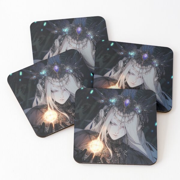 Item preview, Dark Fantasy Enchanted Sorcerer Anime designed and sold by bubblegoth.