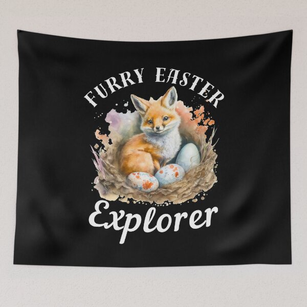 Item preview, Furry Easter Explorer designed and sold by FoxVibes.