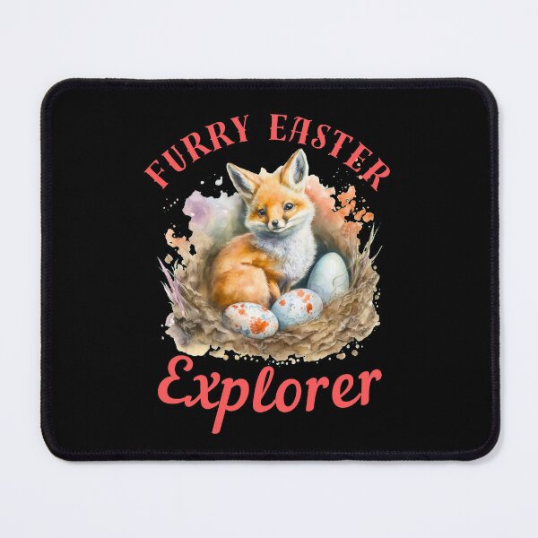 Item preview, Furry Easter Explorer. fox head designed and sold by FoxVibes.