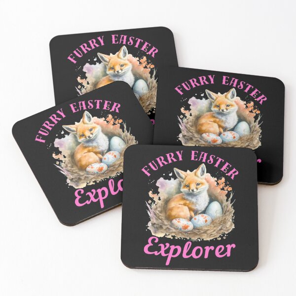 Item preview, Furry Easter Explorer. cool fox designed and sold by FoxVibes.