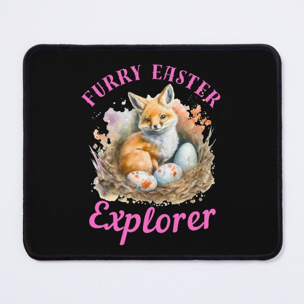 Item preview, Furry Easter Explorer. cool fox designed and sold by FoxVibes.