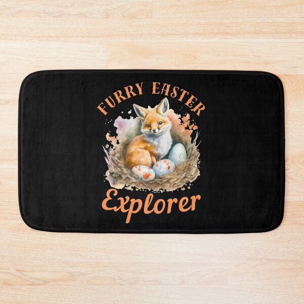 Item preview, Furry Easter Explorer. fox portrait designed and sold by FoxVibes.