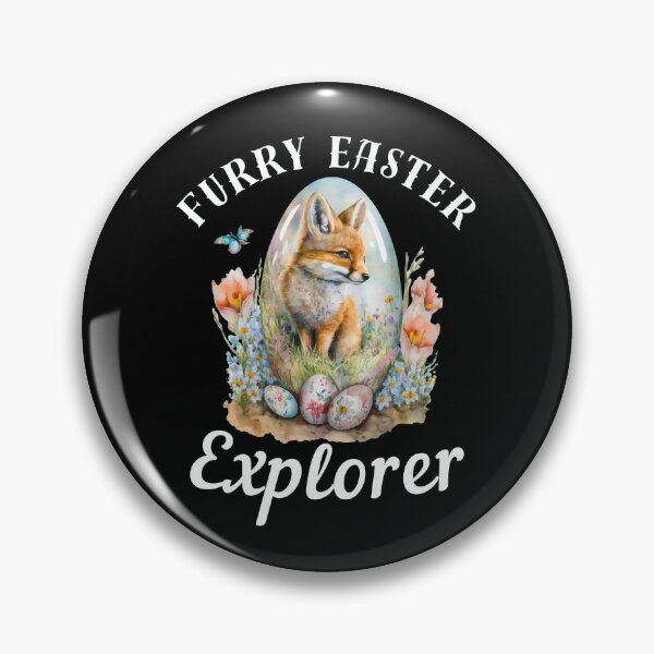 Item preview, Furry Easter Explorer. fox quote designed and sold by FoxVibes.