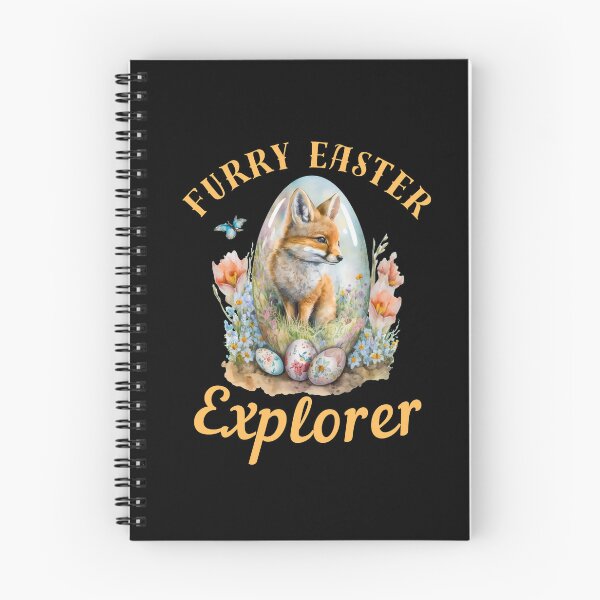 Item preview, Furry Easter Explorer. fox saying designed and sold by FoxVibes.