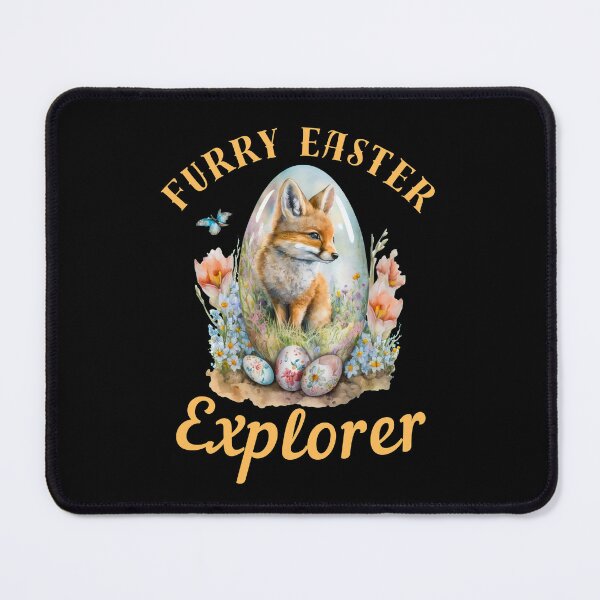 Item preview, Furry Easter Explorer. fox saying designed and sold by FoxVibes.