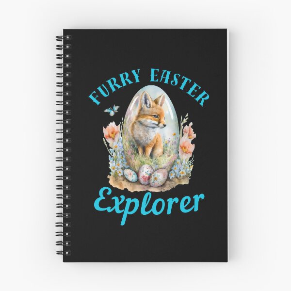 Item preview, Furry Easter Explorer. vintage fox designed and sold by FoxVibes.