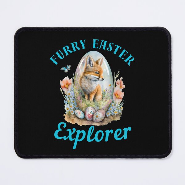 Item preview, Furry Easter Explorer. vintage fox designed and sold by FoxVibes.