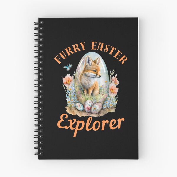 Item preview, Furry Easter Explorer. fox watercolor designed and sold by FoxVibes.