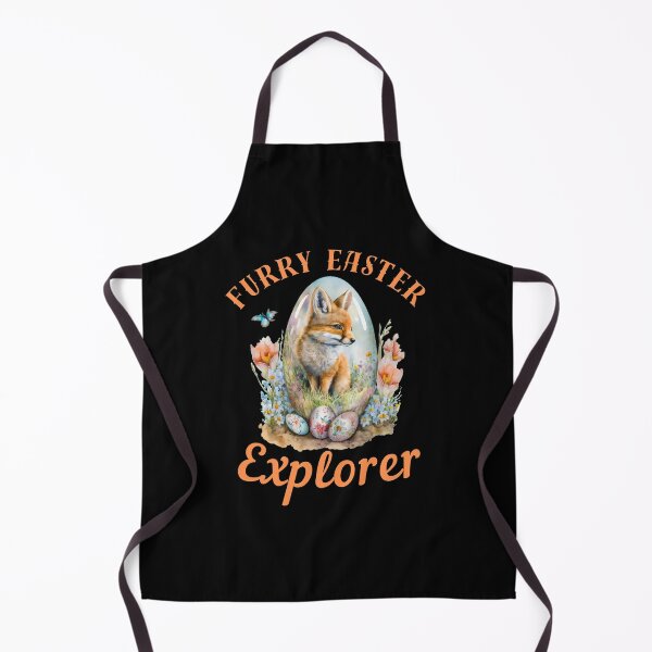 Item preview, Furry Easter Explorer. fox watercolor designed and sold by FoxVibes.