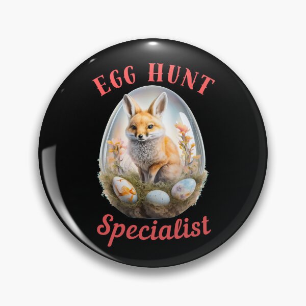Item preview, Egg Hunt Specialist. fox head designed and sold by FoxVibes.