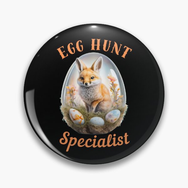 Item preview, Egg Hunt Specialist. fox portrait designed and sold by FoxVibes.