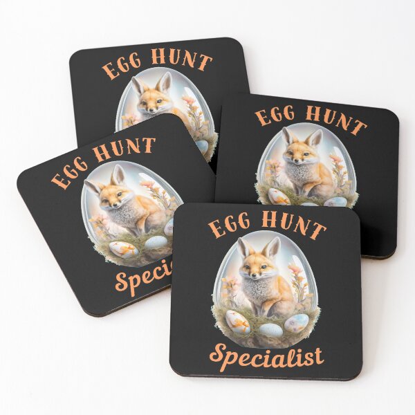 Item preview, Egg Hunt Specialist. fox portrait designed and sold by FoxVibes.