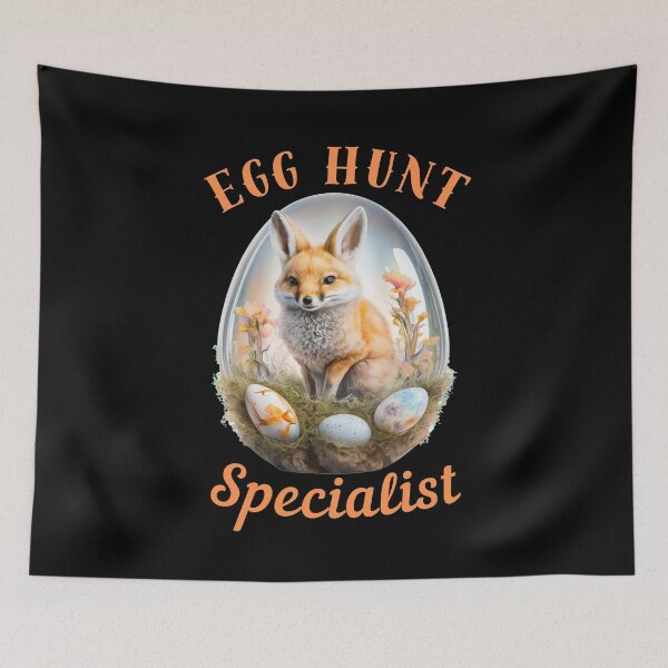 Item preview, Egg Hunt Specialist. fox portrait designed and sold by FoxVibes.
