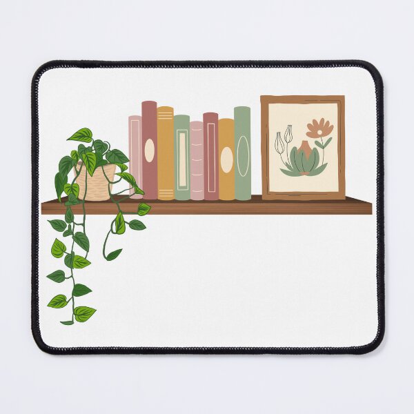 Item preview, Book Shelf Reading Plants designed and sold by cassandra823.