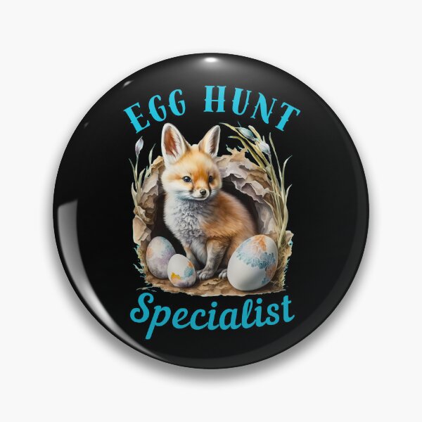 Item preview, Egg Hunt Specialist. vintage fox designed and sold by FoxVibes.