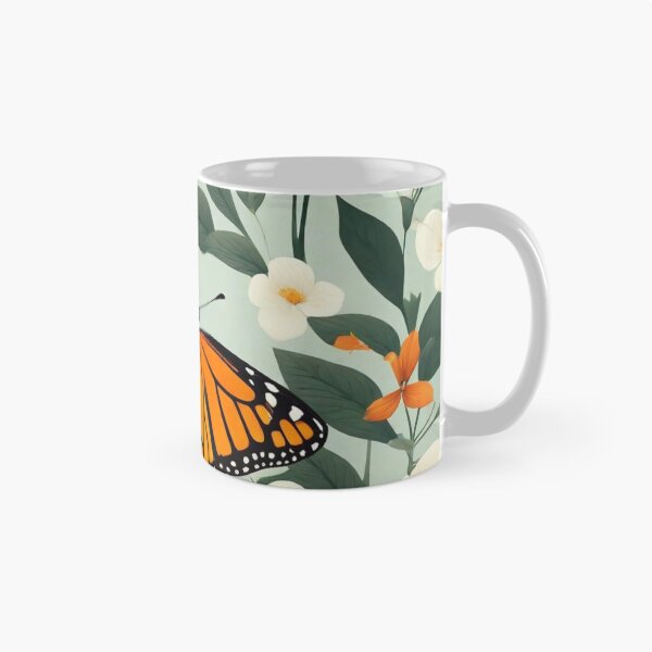 Item preview, 004 Danaus Plexippus Butterfly in Nordic Minimalist Design designed and sold by Alexis Art Collection.