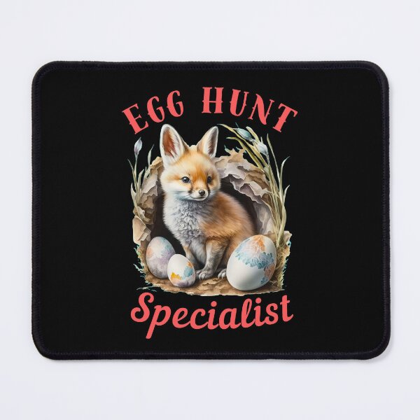 Item preview, Egg Hunt Specialist. retro fox designed and sold by FoxVibes.