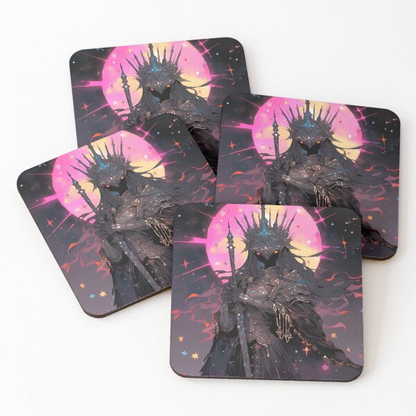 Item preview, Cosmic Dark Fantasy Sorcerer Anime designed and sold by bubblegoth.