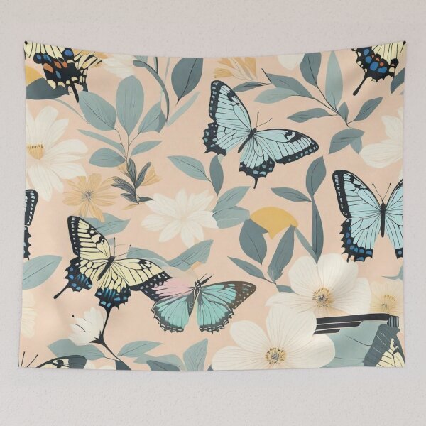 Item preview, 001 Eastern Tiger Swallowtail Butterfly in Nordic Minimalist Design designed and sold by Alexis Art Collection.