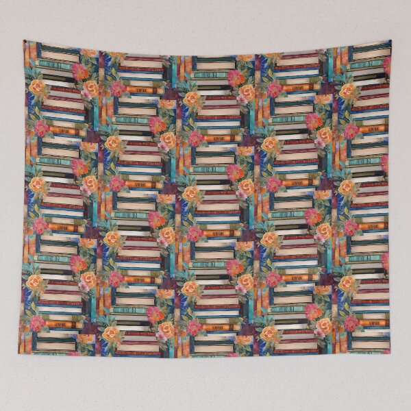Item preview, Bright Bookish Florals designed and sold by echowood26.