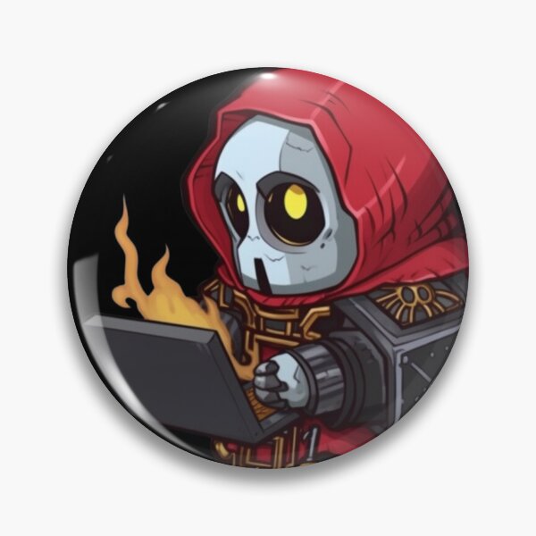 Item preview, Admech Holy Laptop Fire designed and sold by WarHaven.