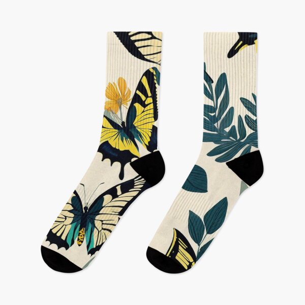 Item preview, 003 Eastern Tiger Swallowtail Butterfly in Nordic Minimalist Design designed and sold by Alexis Art Collection.