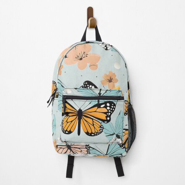 Aperçu de l'œuvre 001 Monarch Butterfly in Nordic Minimalist Design créée et vendue par Alexis Art Collection.