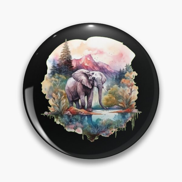 Item preview, Wild Elephant designed and sold by ElephantVibes.