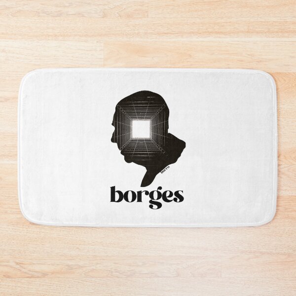 Item preview, Jorge Luis Borges Silhouette art illustration designed and sold by burrotees.