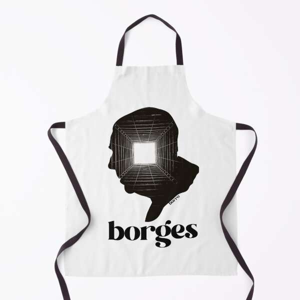 Item preview, Jorge Luis Borges Silhouette art illustration designed and sold by burrotees.