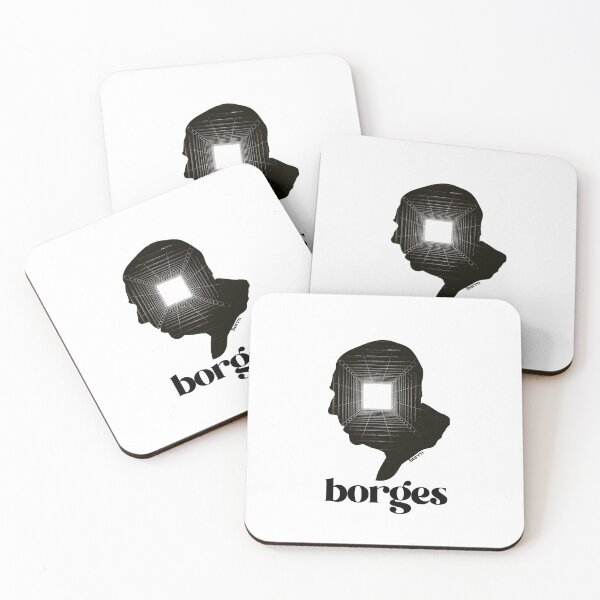 Item preview, Jorge Luis Borges Silhouette art illustration designed and sold by burrotees.