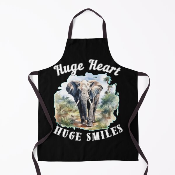 Item preview, Huge Heart, Huge Smiles. surreal elephant designed and sold by ElephantVibes.