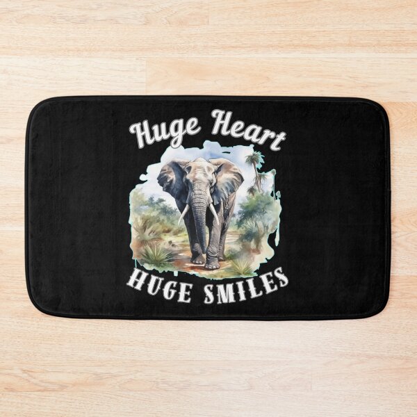 Item preview, Huge Heart, Huge Smiles. surreal elephant designed and sold by ElephantVibes.