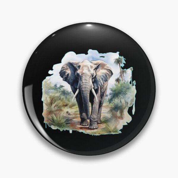 Item preview, Wild Elephant designed and sold by ElephantVibes.