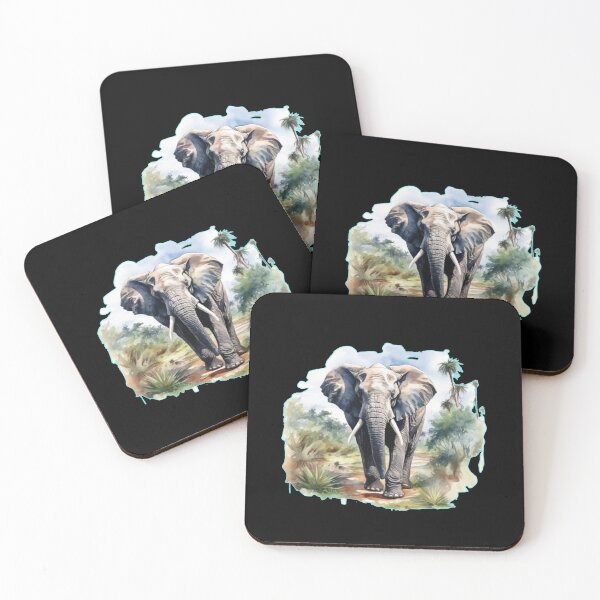 Item preview, Wild Elephant designed and sold by ElephantVibes.