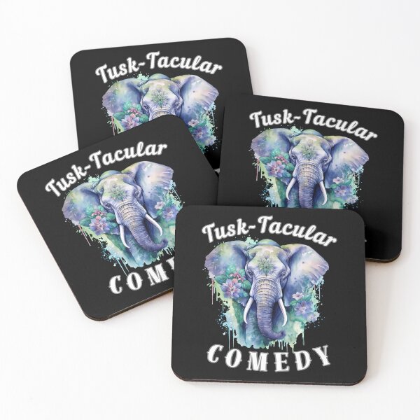 Item preview, Tusk-Tacular Comedy designed and sold by ElephantVibes.