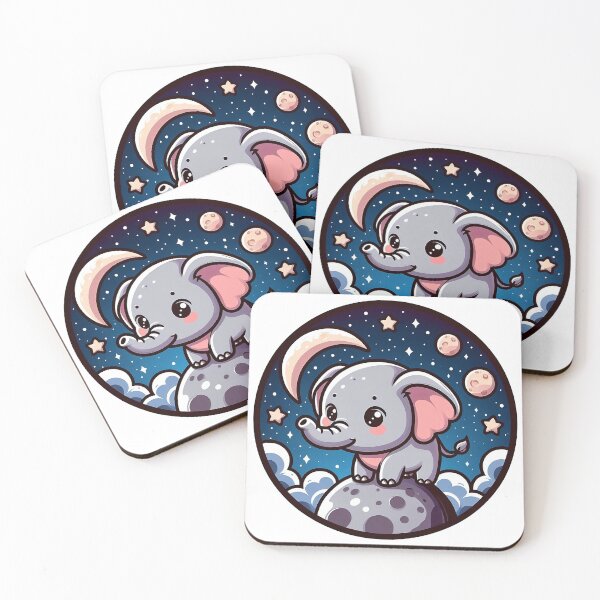 Item preview, An elephant in space designed and sold by Sloth-Omega.