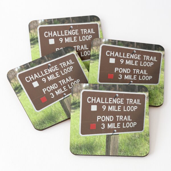 Item preview, Challenge trail state park sign designed and sold by Easley-Does-It.