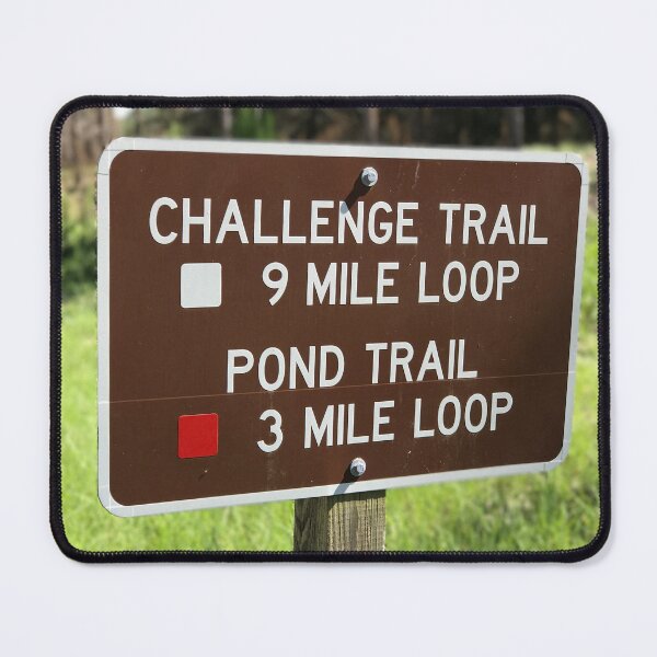 Item preview, Challenge trail state park sign designed and sold by Easley-Does-It.