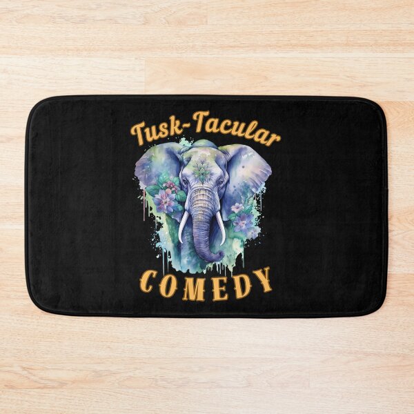 Item preview, Tusk-Tacular Comedy. elephant lover designed and sold by ElephantVibes.