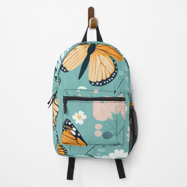 Aperçu de l'œuvre 004 Monarch Butterfly in Nordic Minimalist Design créée et vendue par Alexis Art Collection.