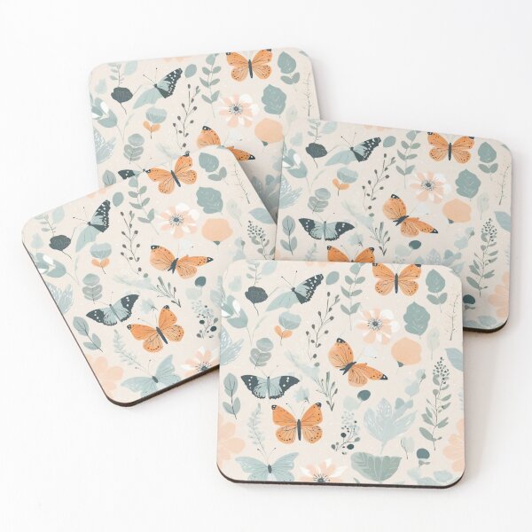 Item preview, 001 Painted Lady Butterfly in Nordic Minimalist Design designed and sold by Alexis Art Collection.