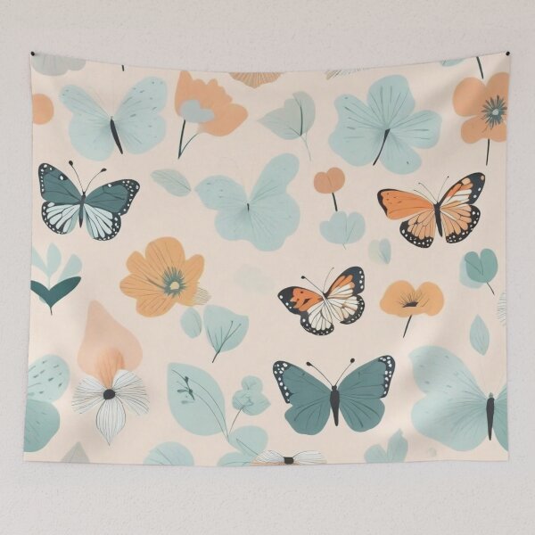 Item preview,  002 Painted Lady Butterfly in Nordic Minimalist Design designed and sold by Alexis Art Collection.